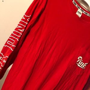 VS PINK long sleeve shirt size large